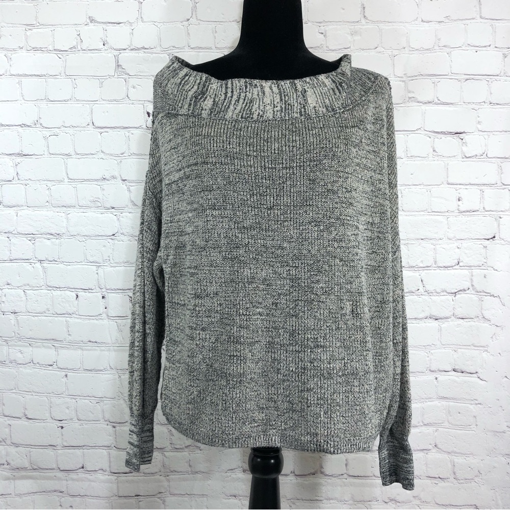 Free people too sweater gray